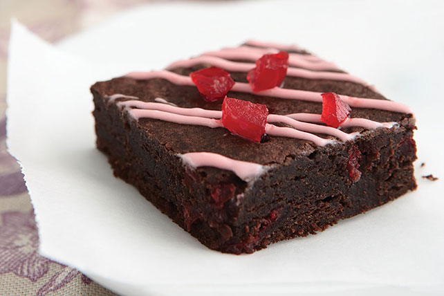 Chocolate-Cherry Fudge Bars