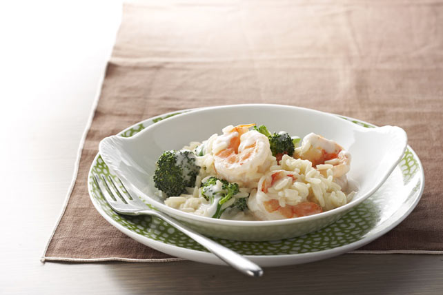 Cheesy Shrimp and Rice