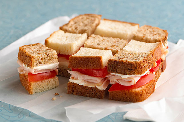 Checkerboard Turkey Sandwich