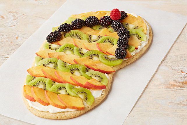 Flip-Flop Fruit Pizza