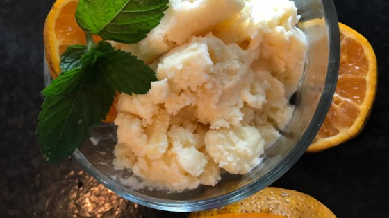Orange Pineapple Sherbet