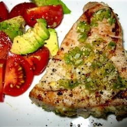 Grilled Jalapeno Tuna Steaks