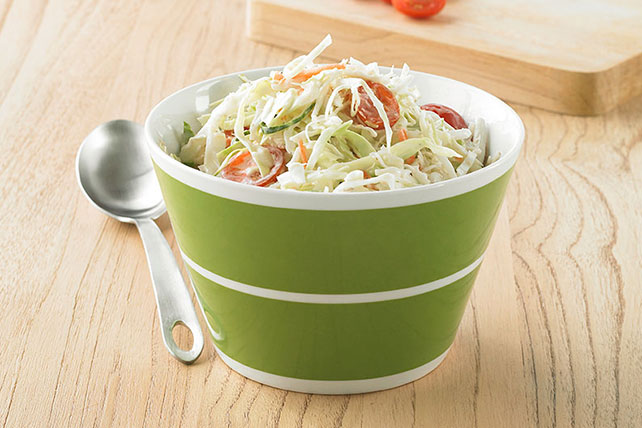 Creamy Caesar Coleslaw