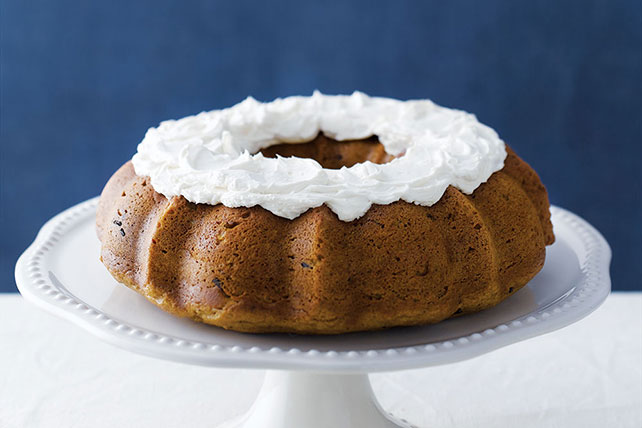 Spicy Pumpkin Cake with Chocolate Chunks