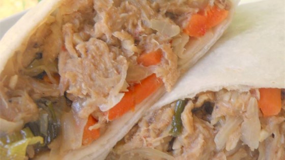 Tortilla Moo Shu Pork