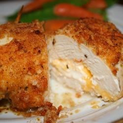 Garlic-Lemon Double Stuffed Chicken