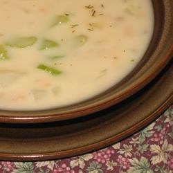 Clam Chowder Canadian Military Style