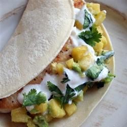 Soft Mahi Mahi Tacos with Ginger-Lime Dressing