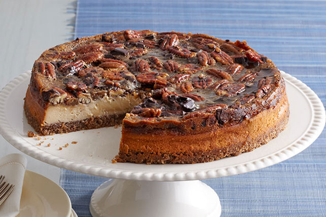 Chocolate-Pecan Pie Cheesecake