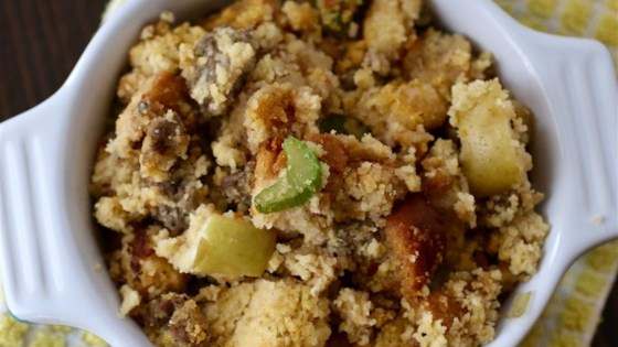 Apple and Sausage Cornbread Stuffing