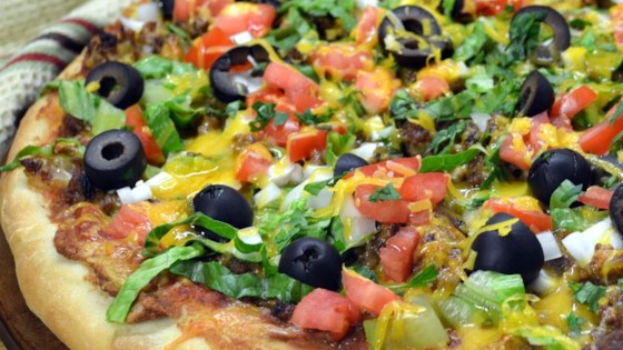 D's Taco Pizza