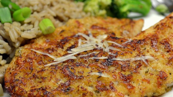 Parmesan Crusted Tilapia Fillets