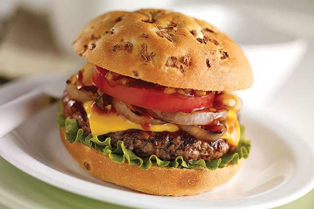 Hearty American Cheeseburger