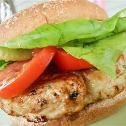 Cilantro Chicken Burgers with Avocado