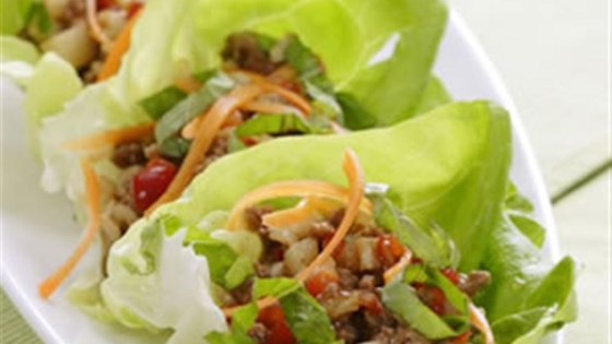 Five-Spice Turkey and Lettuce Wraps