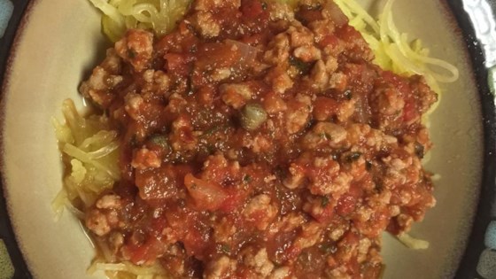 Spicy Spaghetti Squash