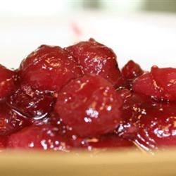 Spiced Cranberry Apple Chutney