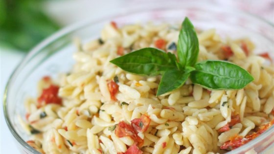 Sun-Dried Tomato Basil Orzo