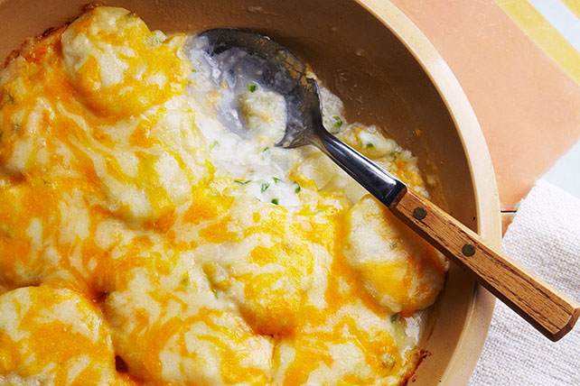 Cheddar-Jalapeno Scalloped Potatoes