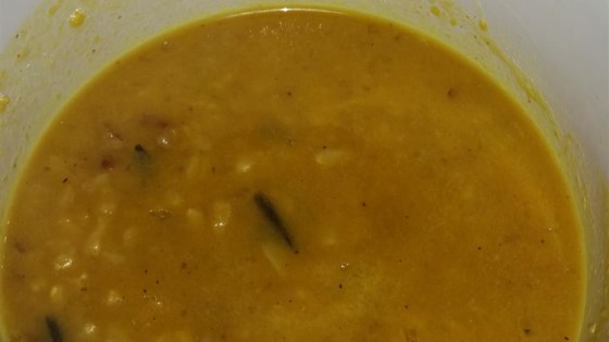 Curried Wild Rice and Squash Soup