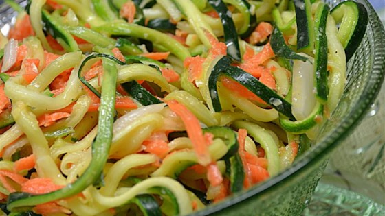 Zucchini and Carrot Coleslaw