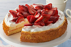 Strawberry Shortcake Cheesecake