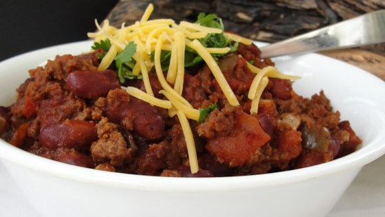 Spicy Slow-Cooked Chili