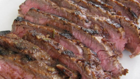 Grilled Coffee and Cola Skirt Steak