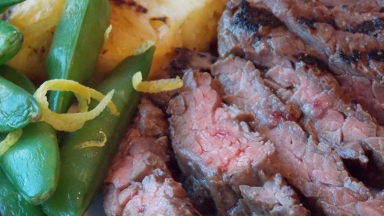 Miso-Glazed Skirt Steak