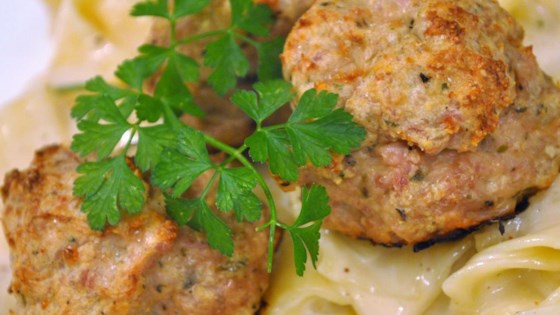 Cheesy Chicken Meatballs