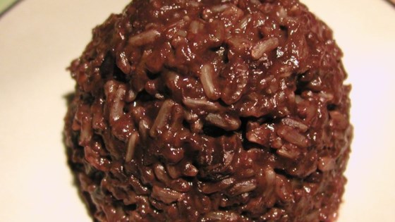 Chocolate Rice Pudding