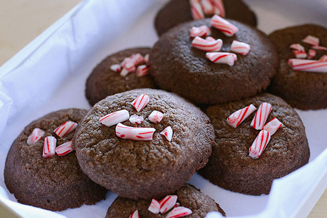 Mint Chocolate Truffle Cookies