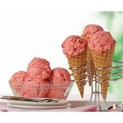 Easy Raspberry Sorbet