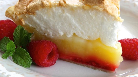 Raspberry Lemon Meringue Pie