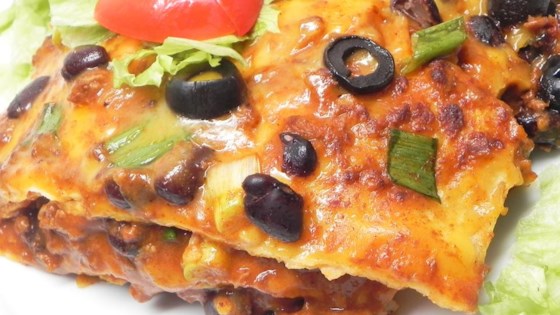 Gluten Free Mexican Lasagna