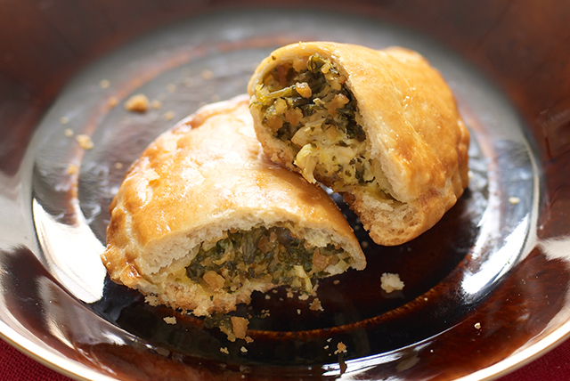 Chicken and Cilantro Pesto Empanadas