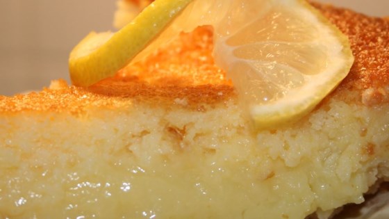 Bill Clinton's Lemon Chess Pie