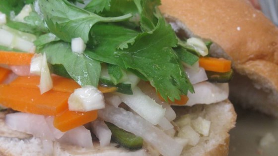 Banh-Mi Style Vietnamese Baguette