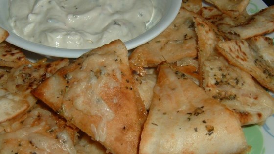 Garlic Pita Bread Bites