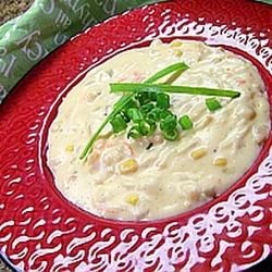 Cajun Corn and Crab Bisque