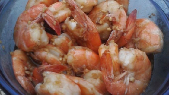 Steamed Garlic Prawns Chinese-Style