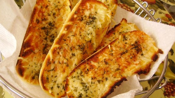 Quick Garlic Breadsticks