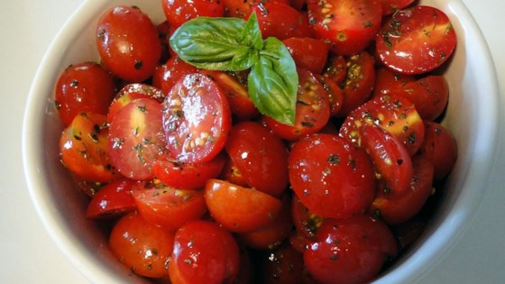 Marinated Cherry Tomato Salad