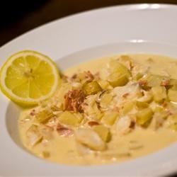 Smoky Cod and Parsnip Chowder