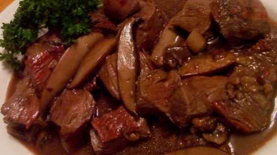 Steak Tips with Mushroom Sauce