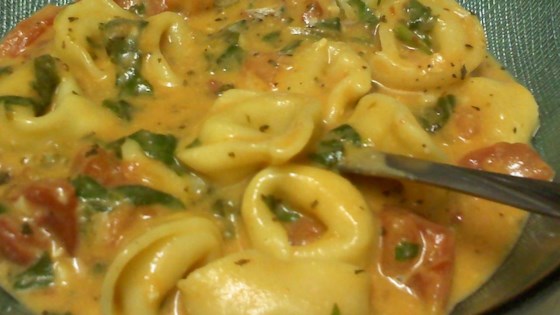 Spinach Tomato Tortellini