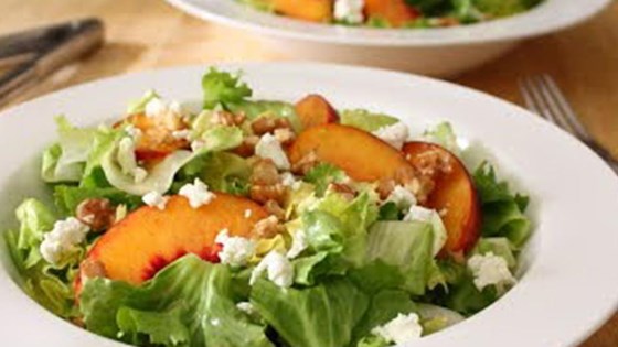 Peach and Escarole Salad