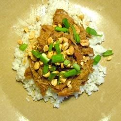 Slow Cooker Thai Pork with Rice