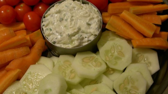 Zucchini Chive Dip