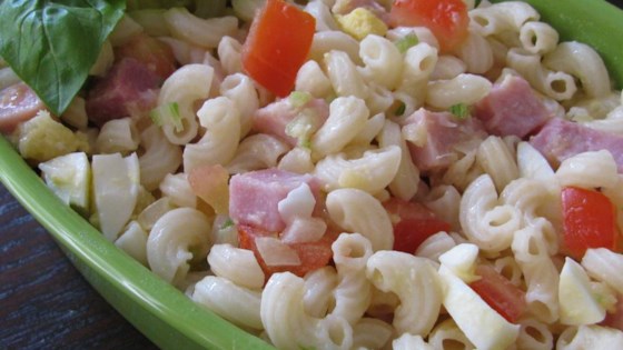 Macaroni, Pineapple, and Ham Salad